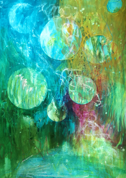 In the Marsh Garden (c) Gwyn Ardyth